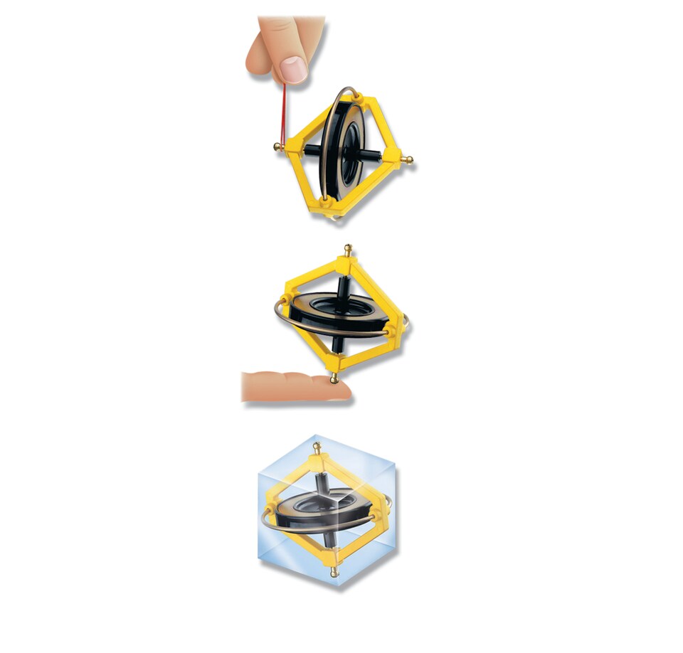 image 1 of Space Wonder Gyroscope - Blue