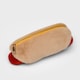 image 2 of Suck UK Plush Hot Dog Case - Fun Zipper Storage Pouch