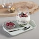 image 4 of Melamine Dotty Tray, Mini Grey | Dark Grey
