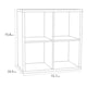 image 5 of Mauro 2x2 Storage Unit in Sonoma Oak