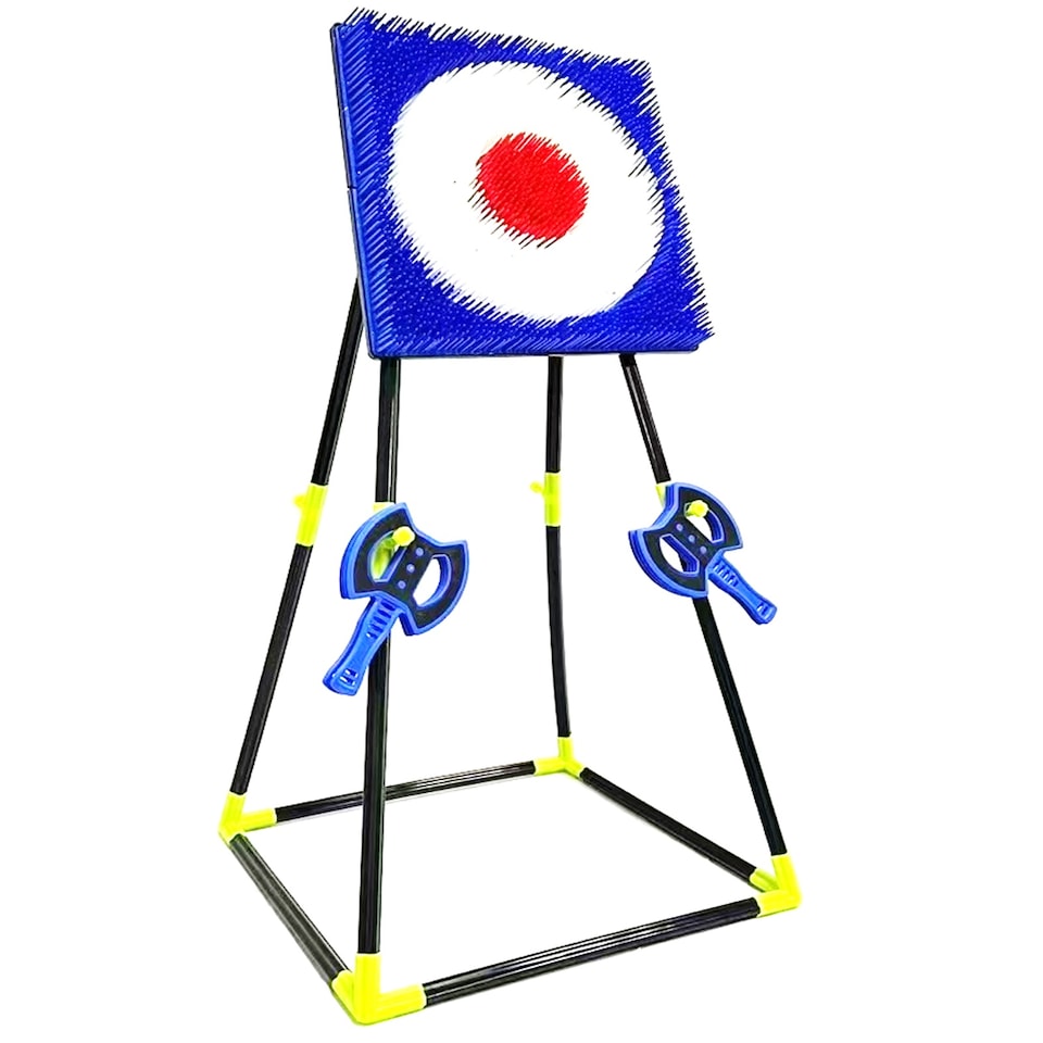 image 1 of Rexco Axe Throwing Game Safety Darts Target Set 18inch Kids Adult Party Indoor Outdoor