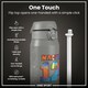image 3 of NFL x Sports, Vacuum Insulated Steel Bottle, Series, 750ml (24oz) | Grey | NFLPA Signature Puka Nacua | One Size