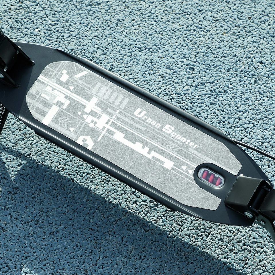 image 1 of AIYAPLAY Kids Scooter, Foldable Kick Scooter w/ Adjustable Handlebar, Black