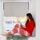 image 6 of FURNISHED Blackout Roller Blind with Metal Fittings Easy Fit Trimmable Insulated Shade (W)170cm x (L)210cm | Grey | Dark Grey | (W) 170cm x (L) 210cm