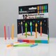 image 2 of Colour Flame Candle - Party 12 Candle