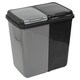 image 1 of 90L Colormatic Double Recycling Bin