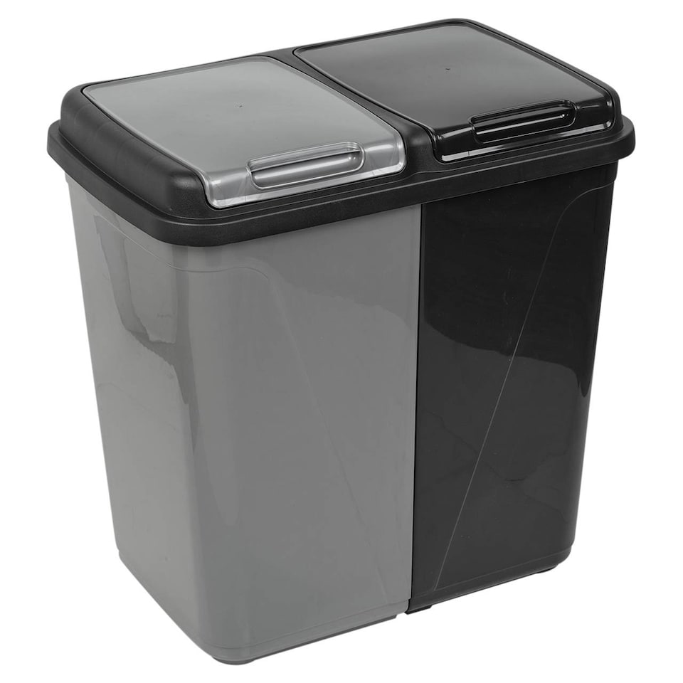 image 1 of 90L Colormatic Double Recycling Bin