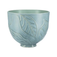 KitchenAid Ceramic 4.8L Mixer Bowl Spring Leaves