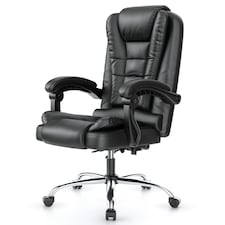 Rattantree Executive High Back Office Chair PU Leather Recliner