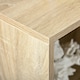 image 8 of HOMCOM Cubic Cabinet Bookcase Storage Shelves for Home Office, Oak