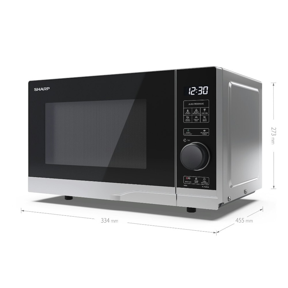 image 1 of Sharp 20L 700w Solo Microwave Silver