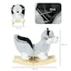 image 7 of HOMCOM Husky-Shaped Baby Rocking Horse with Seatbelt, for Ages 18-36 Months