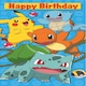 image 1 of Pokemon Birthday Card
