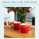 image 3 of Argon Tableware New Bone China Mugs - 330ml - Orange Ombre - Pack of 2 Orange