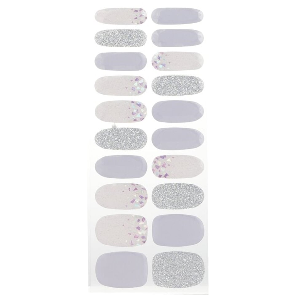 image 1 of Nanaglow Nail Sticker - # Gn13 - 20pcs Multi