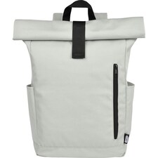 Unbranded Byron Roll Up 18L Backpack - Light Grey - One Size | Grey