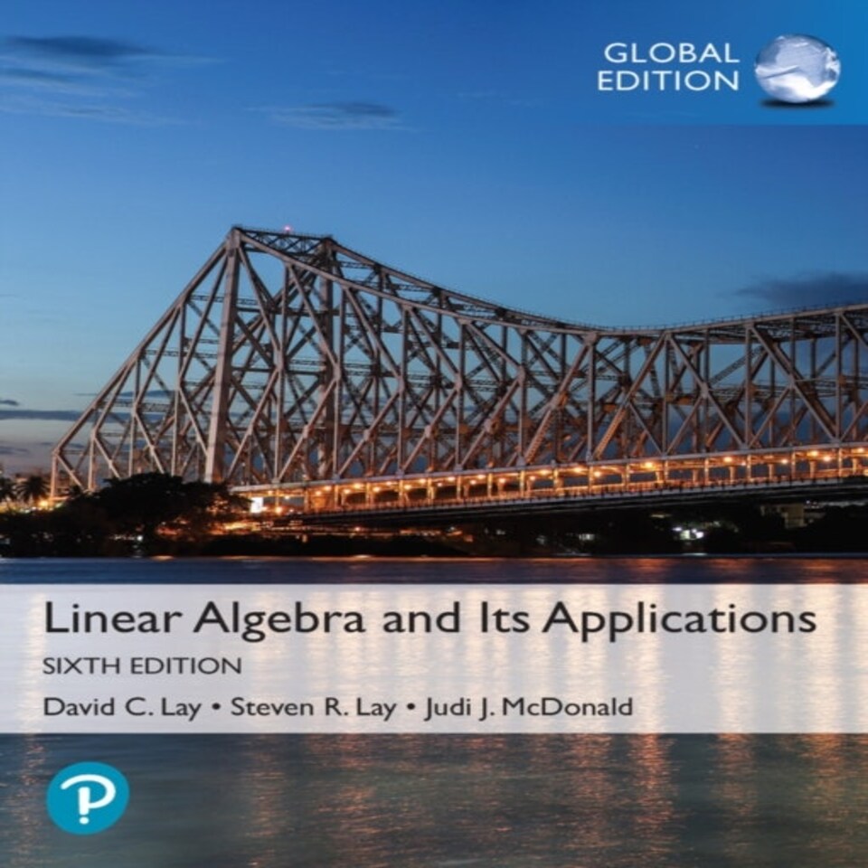 Linear Algebra And Its Applications Global Edition