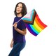 image 2 of Bristol Novelty Rainbow Flag - Multicoloured - One Size