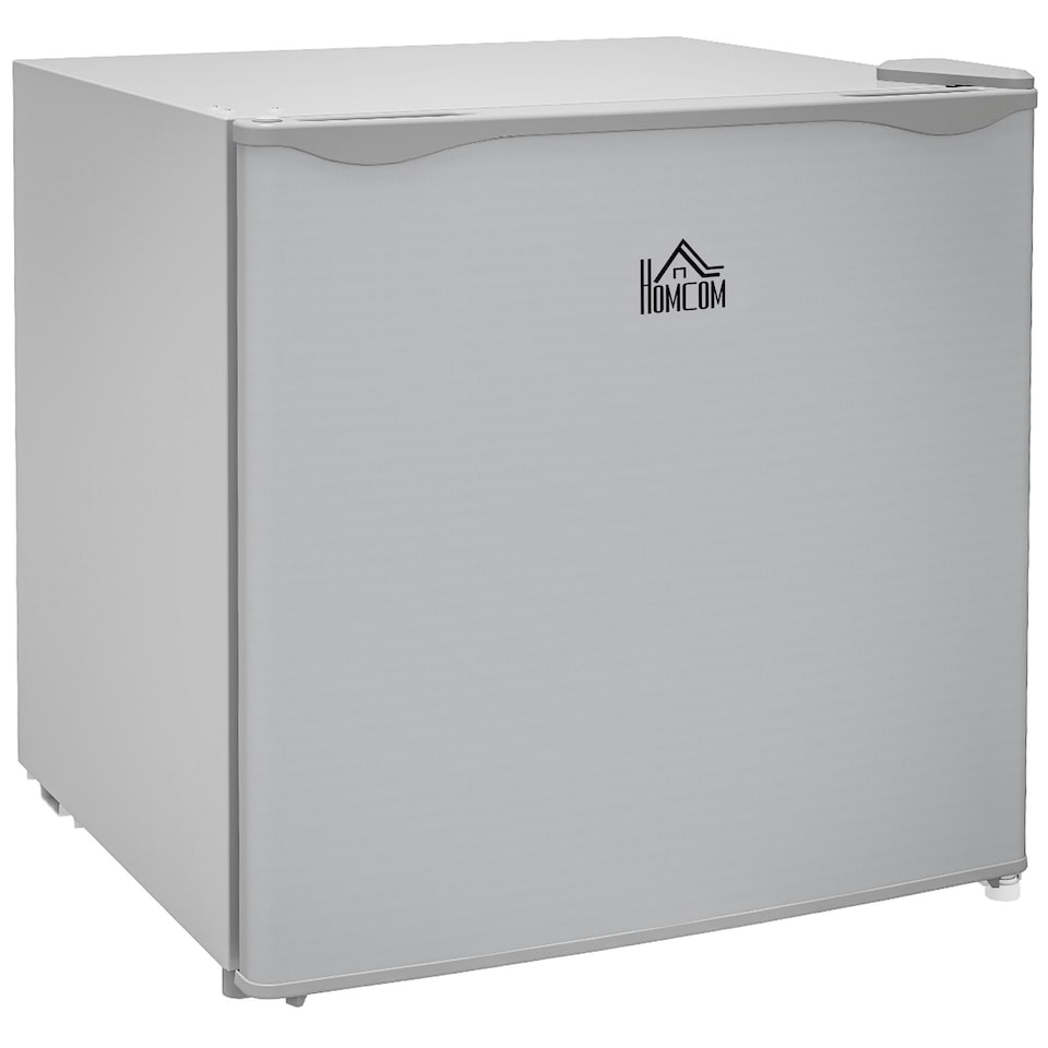 image 1 of HOMCOM 35L Tabletop Freezer with Adjustable Temperature Wire Shelf Grey