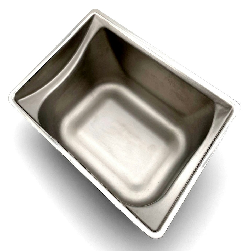 image 1 of Stainless Steel Bowl Inserts x 2 for Closer Pets MiBowl Automatic Microchip Pet Feeder (CP504) Silver