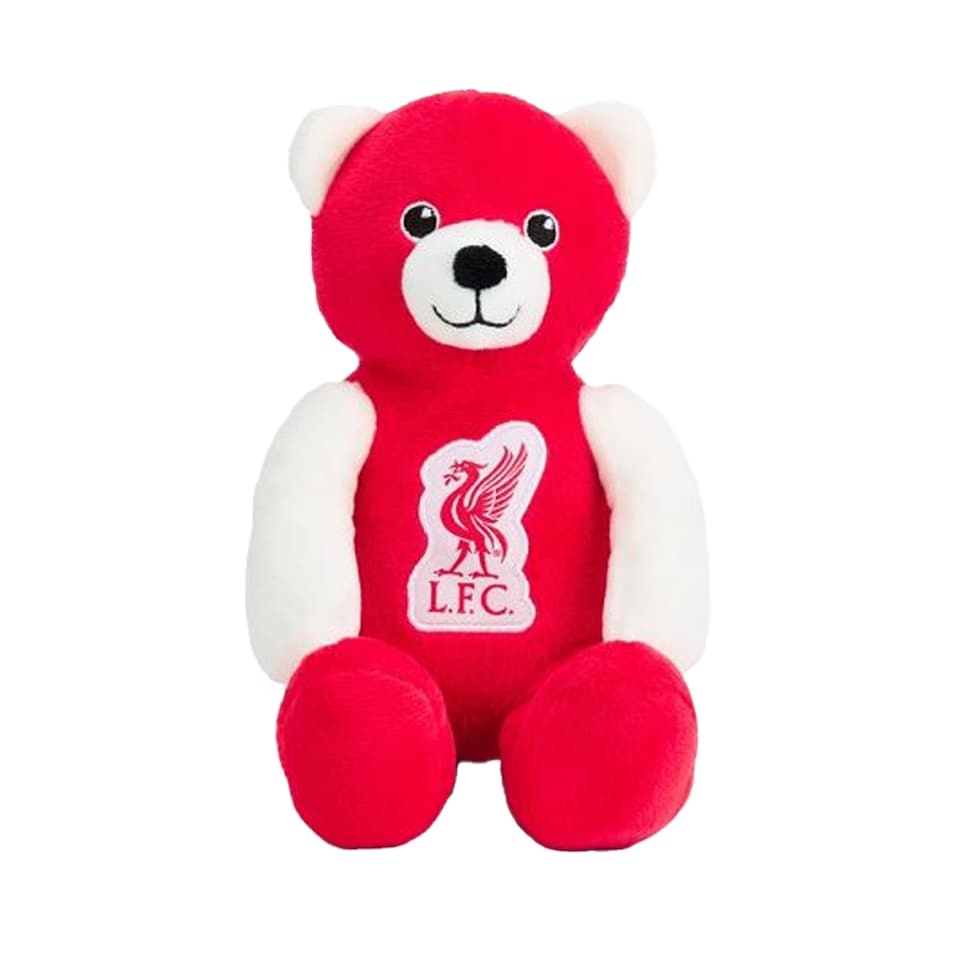 image 1 of Liverpool FC Bear Soft Plush Toy | Red | Red/White | 1