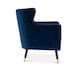 image 5 of Velvet Blue Alessia Accent Chair