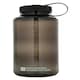 image 1 of Mountain Warehouse 1L Plastic Bottle with Wide Screw Top Leak Proof Lid BPA Free Black