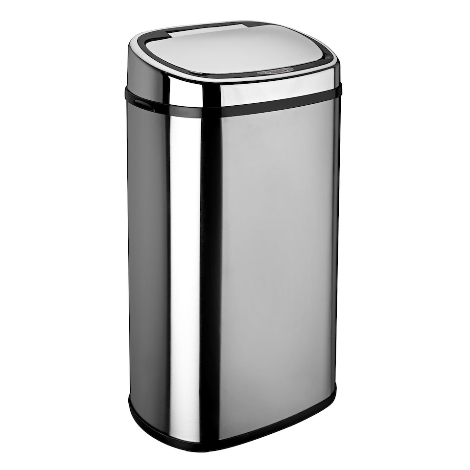 image 1 of 58L Stainless Steel Auto Sensor Kitchen Waste Dust Bin Automatic Motor STEEL
