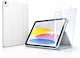 image 1 of KAV Grey iPad Case with 2 Tempered Glass for iPad A16 11th Gen 11 Inch 2025 and iPad 10th Gen 10.9 Inch 2022 Auto Sleep Wake Trifold Stand Slim Shockproof Cover HD Clear Screen Protector