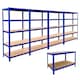 image 1 of 4 x T-Rax 90 x 45 x 180cm Racks & Workbench Blue