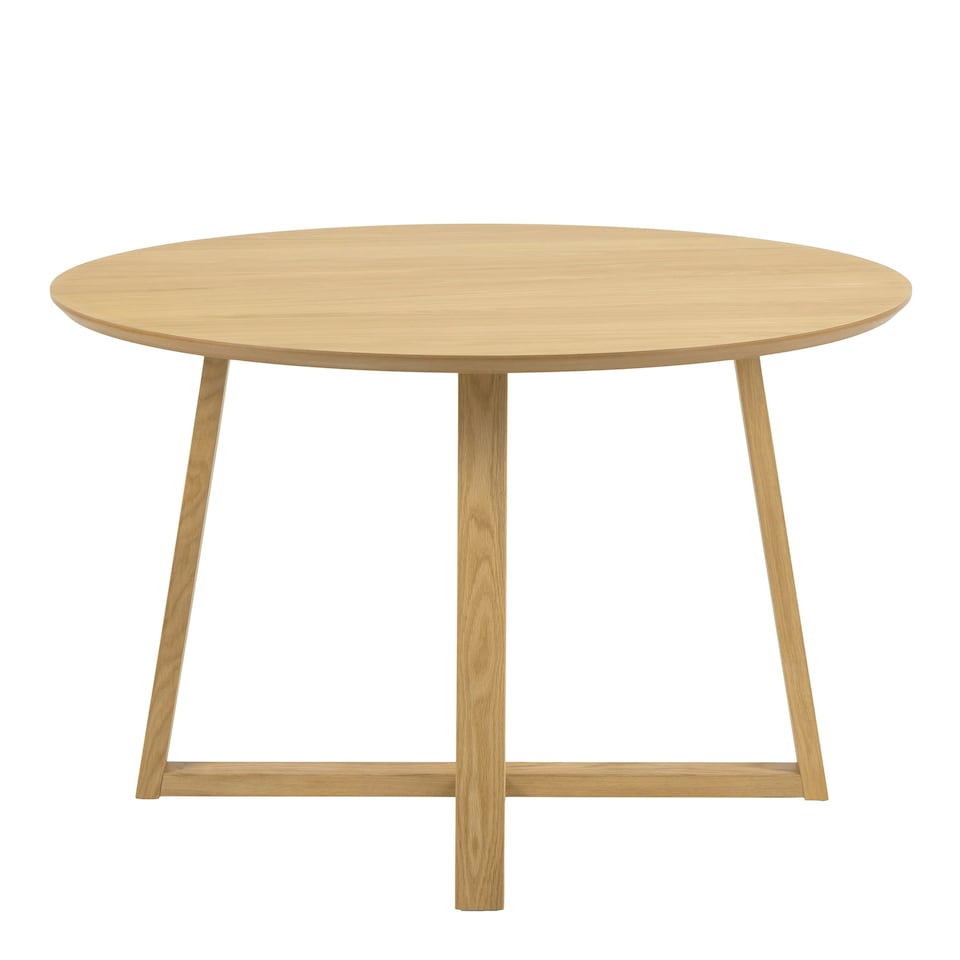 image 1 of Malika Round Dining Table in Oak
