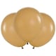 image 1 of Fashion Solid Latte Brown Sempertex Biodegradable Latex Balloons 45cm / 18 in - Pack of 25