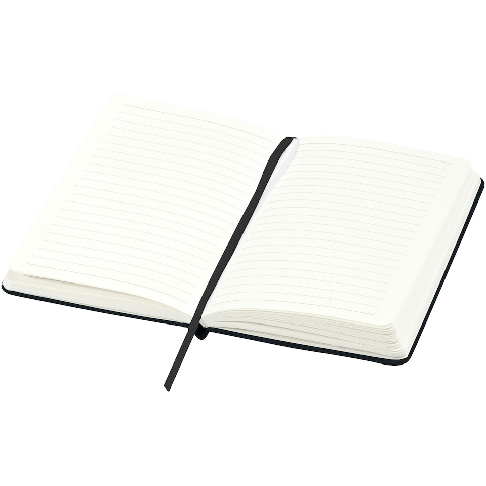 image 1 of JournalBooks Classic Office Notebook (Pack of 2) - Solid Black - 21.3 x 14.4 x 1.5 cm