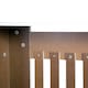 image 8 of HOMCOM Radiator Cover Wooden Cabinet Vertical Slatted Vent MDF White Home