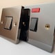 image 6 of SE HOME Black Nickel 10A 3 Gang 2 Way Light Switch | Black | Black Nickel