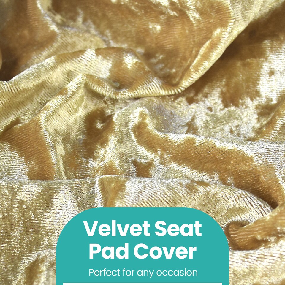 image 1 of Velvet Dining Chair Covers, Spandex High-Back Chair Slipcovers