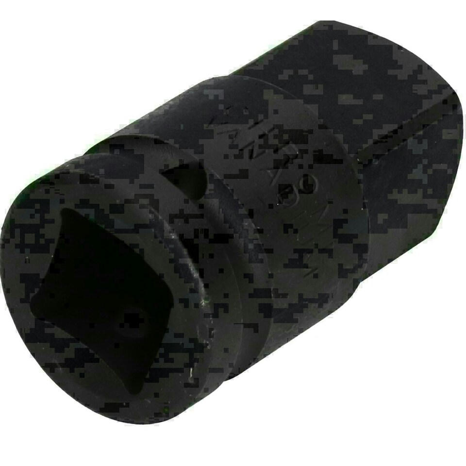 image 1 of 32mm Metric 3/4" or 1" Drive Deep Impact Socket 6 Sided With Step Up Adapter