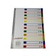image 1 of A4 Jan - Dec Month Polypropylene Dividers with Reinforced Index Cover