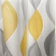 image 3 of Fusion Lennox Eyelet Curtains Grey/Ochre