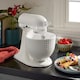 image 3 of KitchenAid Artisan Mixer 156 Monochrome White with Ceramic Bowl & FREE Gifts