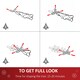 image 5 of HOMCOM 4FT Artificial Snow Dipped Christmas Tree Xmas Decoration