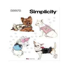 Simplicity 9970 Paper Sewing Pattern – Petss Coats, Size A (XXS–XS–S–M), Intermediate