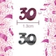 image 5 of 2 x 14g 30th Pink Happy Birthday Confetti