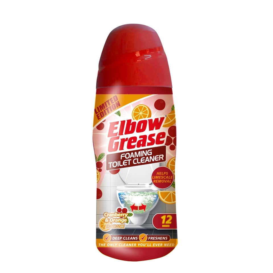 Elbow Grease Cranberry & Orange Foaming Toilet Cleaner 500g
