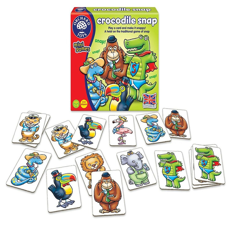 image 1 of Orchard Toys Crocodile Snap