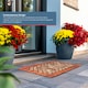image 5 of Nicoman Rubber Elegant Red Tile Doormat - 60x40cm