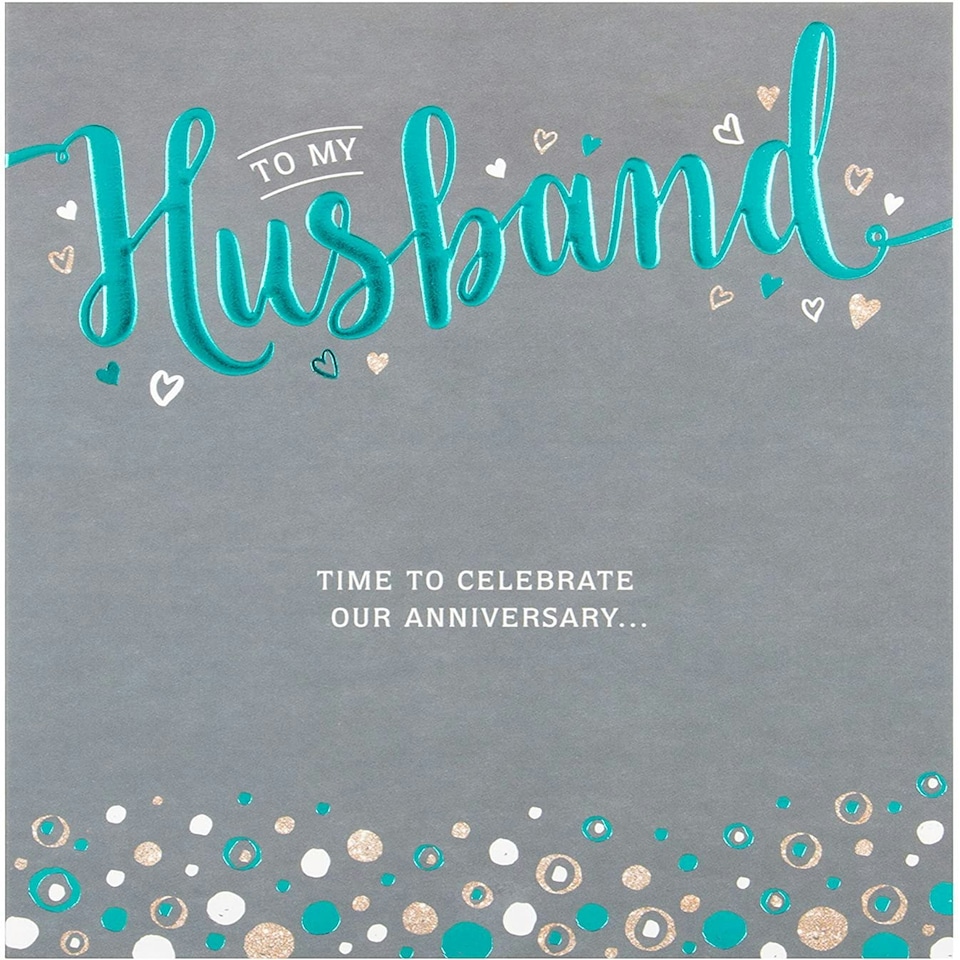 image 1 of All My Love Husband Anniversary Card Hallmark