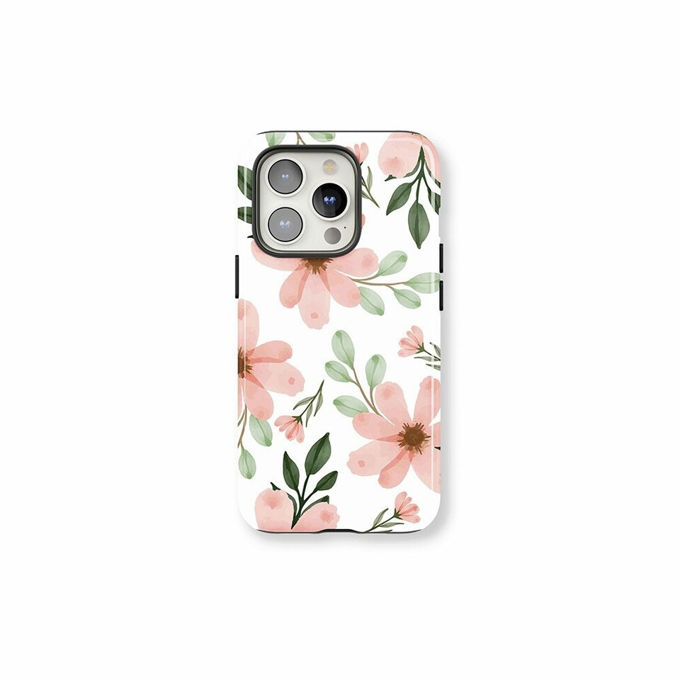 image 1 of Watercolour Floral Phone Case | Pink | iPhone 13
Tough | iPhone 13
Tough