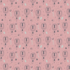 Pink 100% Cotton Poplin Fabric for Dressmaking, Quilting, 150cm / 59" Wide - per metre