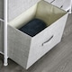image 6 of HOMCOM 5 Drawer Linen Basket Storage Unit Home Organisation w/ Shelf Handles